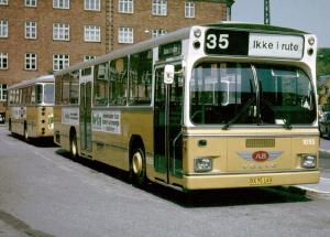 Volvo B59-59 Aabenraa Denmark 1972 года 
